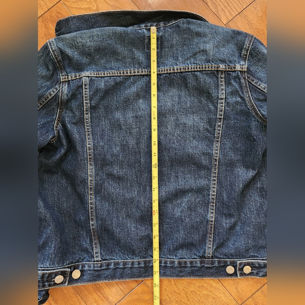GAP Icon Denim Jacket Medium Wash Woman's XL - Picture 5 of 5